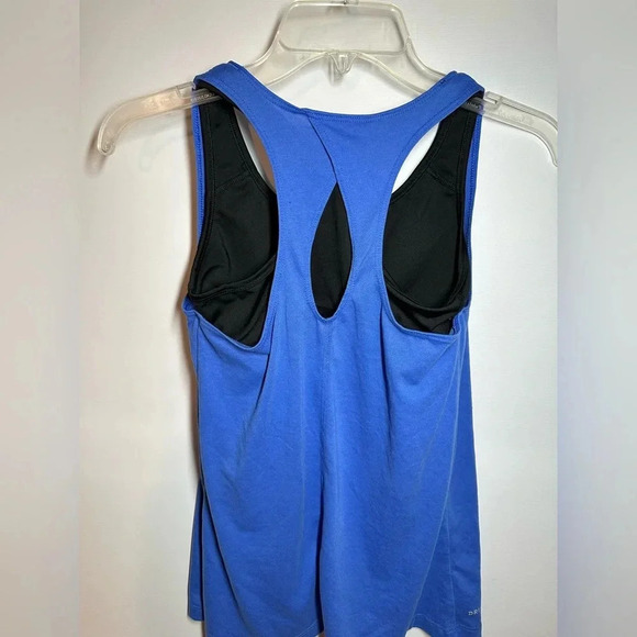 Dri-fit Blue and Yellow Size Large Built in Bra Nike - Picture 3 of 4